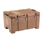 image of Cambro 100MPCHL157 Camcarriers® Top Loading Insulated Food Carrier w/ Hinged Lid, Coffee Beige