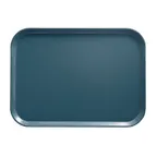 image of Cambro 1014401 Camtray® Rectangular Tray, 10-5/8" x 13-3/4" Slate Blue Fiberglass, Dishwasher Safe