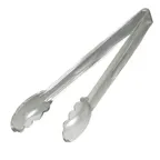 image of Cambro 12TGS135 Lugano Tongs, 12" Clear Polycarbonate, -40°F–210°F, Dishwasher Safe, NSF