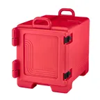 image of Cambro 1318CC158 Insulated Tray/Sheet Pan and Food Pan Carrier, Front Loading, Hot Red
