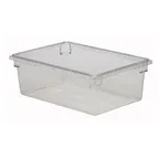 image of Cambro 18269CW135 Food Box, 18" x 26" x 9" (13 gal), Clear Polycarbonate, Dishwasher Safe, NSF