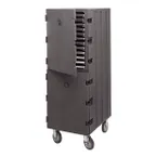 image of Cambro 1826DTC615 Insulated Sheet Pan Carrier - Non Electric-Tall, Charcoal Gray - Camcarts®