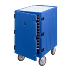 image of Cambro 1826LTC186 Insulated Sheet Pan Carrier w/ 13 Pan Capacity, Cutting Board, Navy Blue