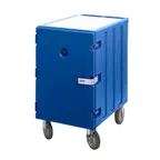 image of Cambro 1826LTCSP186 Front Loading Insulated Food Carrier w/ Security Package, Navy Blue - Camcart®