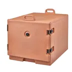 image of Cambro 1826MTC157 Front Loading Insulated Tray / Sheet Pan Carrier w/ 6 Pan Capacity, Coffee Beige