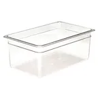 image of Cambro 18CW135 Camwear Food Pan – Full‑Size 27‑Quart, 8" Deep, Clear Polycarbonate, NSF‑Approved