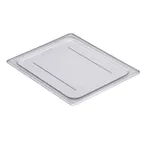 image of Cambro 20CWC135 Food Pan Cover – 1/2‑Size Flat Lid, Clear Polycarbonate, NSF, 12″ × 12″