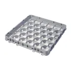 image of Cambro 30GE2151 Half Drop Extender, Full Size, 30 Compartments, Soft Gray, 19-5/8" x 19-5/8" x 2", Adds 1-5/8" to Rack Height
