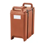 image of Cambro 350LCD402 Camtainer® Brick Red Insulated Soup Carrier - 3-3/8 Gallon