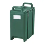 image of Cambro 350LCD519 Camtainer® Green Insulated Soup Carrier - 3-3/8 Gallon