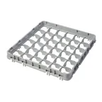 image of Cambro 36E2151 Half Drop Extender, Full Size, 36 Compartments, Soft Gray, 19-5/8" x 19-5/8" x 2"