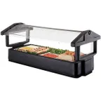 image of Cambro 5FBRTT110 Table Top Food Bar, 63-1/2"L X 33-1/4"W X 27"H, Table Top