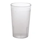 image of Cambro 950CW152 Camwear Tumbler, 9.6 Oz Clear Polycarbonate, 2‑3/4″ Dia, Textured, Break‑Resistant