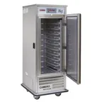 image of Cambro ACU1826R000 32" Air Curtain Reach-In Refrigerator w/ Right Swing Door, Bottom Mounted, (10) Full or (20) Half Size Trays