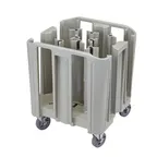 image of Cambro ADCSC8PKG480 S-Series Dish Caddy, 27x27, 500 lb, Polyethylene, Speckled Gray, Adjustable