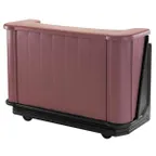 image of Cambro BAR650DX189 Cambar 67" Portable Bar with 80 lb. Ice, 7-Bottle Speed Rail