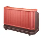 image of Cambro BAR730DX189 Cambar® Portable Bar, 72-3/4"L X 26"W X 48"H
