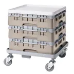 image of Cambro BR414184 Camrack Base Rack, Full Size, Beige, Polypropylene, 19-3/4 x 19-3/4, 4-7/8 Inside Rack Height