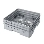 image of Cambro BR578151 Camrack Base Rack, Full Size, 19-3/4 x 19-3/4, 6-1/2 Inside Rack Height, Polypropylene, Soft Gray, NSF Certified