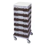 image of Cambro BR578167 Camrack Base Rack, Full Size, Brown, Polypropylene, 19-3/4 x 19-3/4, 6-1/2 Inside Rack Height