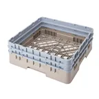 image of Cambro BR578184 Camrack Base Rack, Full Size, Beige, Polypropylene, 19-3/4" x 19-3/4", 6-1/2" Inside Rack Height