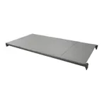image of Cambro CBSK1836S5580 Camshelving® Basics Plus Shelf Plate Kit with 5 Solid Shelves - 18"W x 36"L