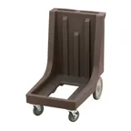 image of Cambro CD100HB131 Camdolly for Camtainers w/ 350 lb Capacity, Dark Brown, Handle