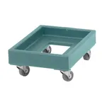 image of Cambro CD1420401 Slate Blue Camdolly for Milk Crates with 3" Casters