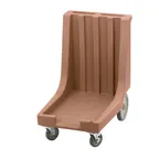 image of Cambro CD1826HB157 Coffee Beige Camdolly for Trays Pans w/ Handle and 300 lb Capacity