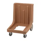 image of Cambro CD1826MTCHB157 Coffee Beige Camdolly for Camcarrier w/ 350 lb Capacity