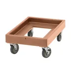 image of Cambro CD300157 Coffee Beige Camdolly for Camcarriers w/ 350 lb Capacity
