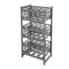 image of Cambro ESU243672C96580 Camshelving® Elements Full Size Stationary Can Rack 96 #10 Cans Capacity