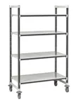 image of Cambro EXHD213670S4480 Camshelving® Elements XTRA High Density Mobile Starter Unit - 21" x 36" x 70"