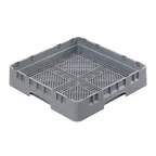 image of Cambro FR258151 Camrack Flatware Rack, Full Size, 19-3/4" x 19-3/4" x 4", Soft Gray, NSF Certified, Open Style