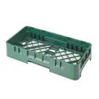 image of Cambro HBR258119 Camrack Base Rack, Half Size, 1 Compartment, Polypropylene, Sherwood Green, 19-3/4" x 9-7/8"