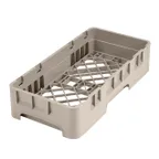 image of Cambro HBR258184 Camrack Base Rack, Half Size, 1 Compartment, Beige Polypropylene, 19-3/4" x 9-7/8"