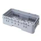 image of Cambro HBR414151 Camrack Base Rack, Half Size, 19-3/4" x 9-7/8", Gray, Polypropylene, NSF Certified