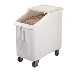 image of Cambro IBS27148 Mobile Bin – 27‑Gallon Polyethylene, Sliding Lid with S‑Hook, Casters, NSF