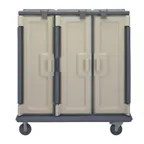 image of Cambro MDC1411T60191 Granite Gray 60 Tray Insulated Meal Delivery Cart