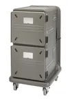 image of Cambro PCU1600HC615 Pro Cart Ultra Hot/Cold Food Pan Carrier - 1 Active Hot & 1 Cold Compartment