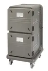 image of Cambro PCU1600PPSP615 Pro Cart Ultra Passive Food Pan Carrier - (2) Passive Compartments