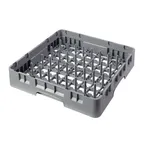 image of Cambro PR59314151 Camrack 5 x 9 Peg Rack, Full Size, Gray, NSF, 10" Deep Dish Plates, Smooth Sides, Round Corners