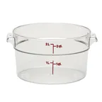 image of Cambro RFSCW2135 - Polycarbonate 2-qt (8-3/16" x 4-3/16") Container with Handle, -40°F to 210°F, NSF