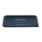 image of Cambro SFC12453 Square Polyethylene Cover for 12, 18 & 22 Quart Boxes, Blue, NSF