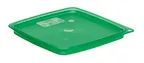 image of Cambro SFC2FPPP265 Cover – Polyethylene Lid For 2‑qt & 4‑qt FreshPro Containers, Green, NSF‑Approved