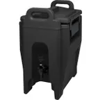 image of Cambro UC250110 Ultra Camtainer 2‑3/4‑Gallon Black Plastic, 11.75" W x 16.75" D x 19.75" H, NSF
