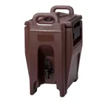 image of Cambro UC250131 Insulated Plastic Dispenser, 2-3/4-Gallon, Dark Brown, 11.75W x 16.75D x 19.75H, NSF