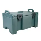 image of Cambro UPC100192 Ultra Pan Carriers® Top Loading 8" Deep Insulated Food Pan Carrier - Granite Green