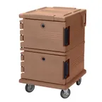 image of Cambro UPC1200157 Ultra Camcart Insulated Food Pan Carrier w/ (16) Pan Capacity, Coffee Beige