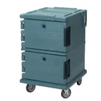 image of Cambro UPC1200401 Ultra Camcart® Insulated Food Pan Carrier - 16 Pan Capacity, Blue
